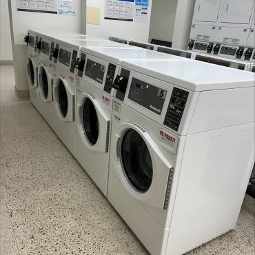 New Laundry Equipment at Kent St. 