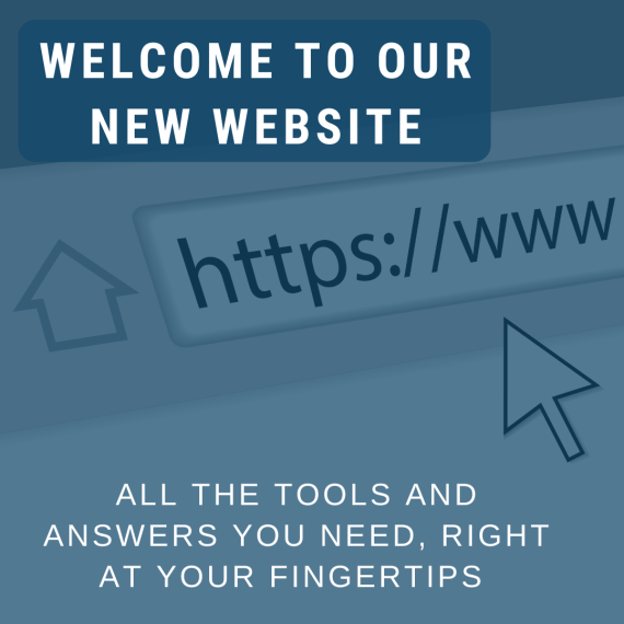 Welcome to our new website